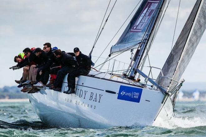 Shadowfax finishing third on Day 4 of Lendy Cowes Week ©  Paul Wyeth / CWL